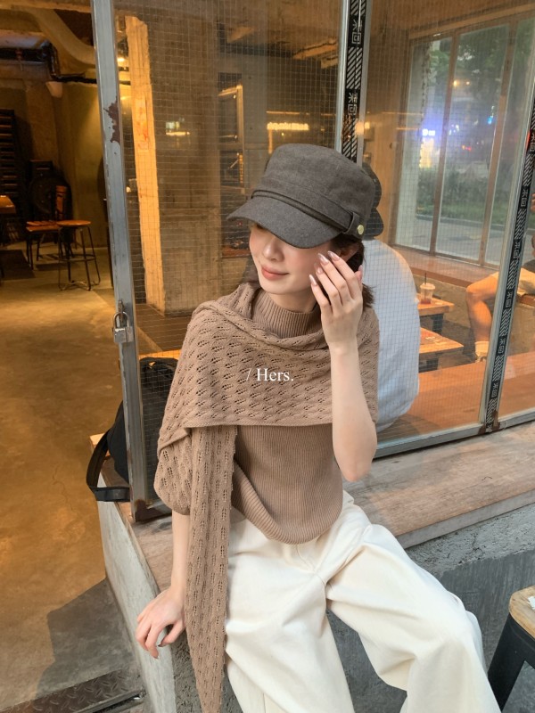 66885# "숄 + 나시" 투피스