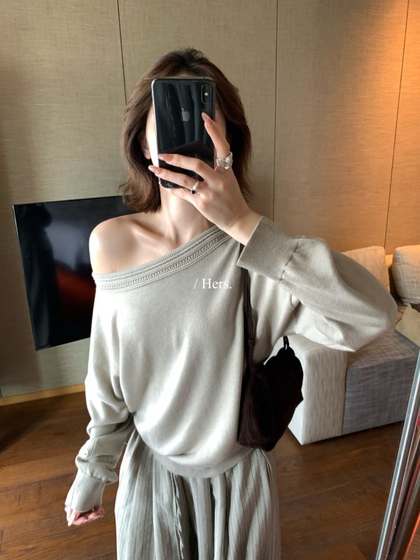 【66872# 어깨선 내릴 수 있는