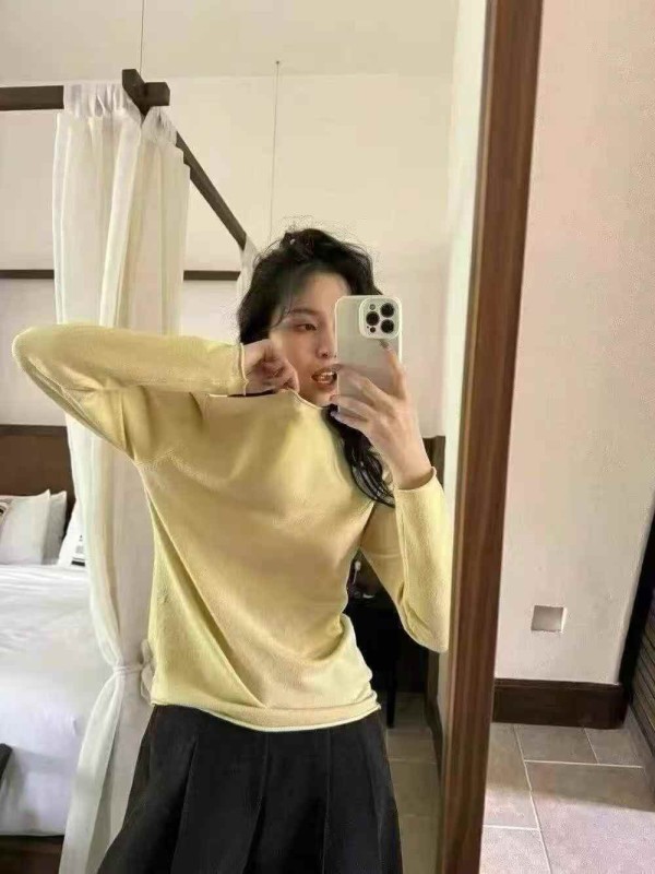 토끼털 골지 터틀넥 이너