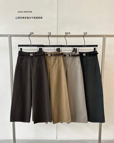 일자 바지