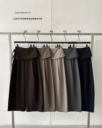 가을 두꺼운 바지