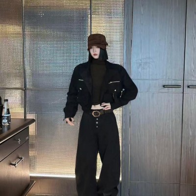 숏 워크 재킷