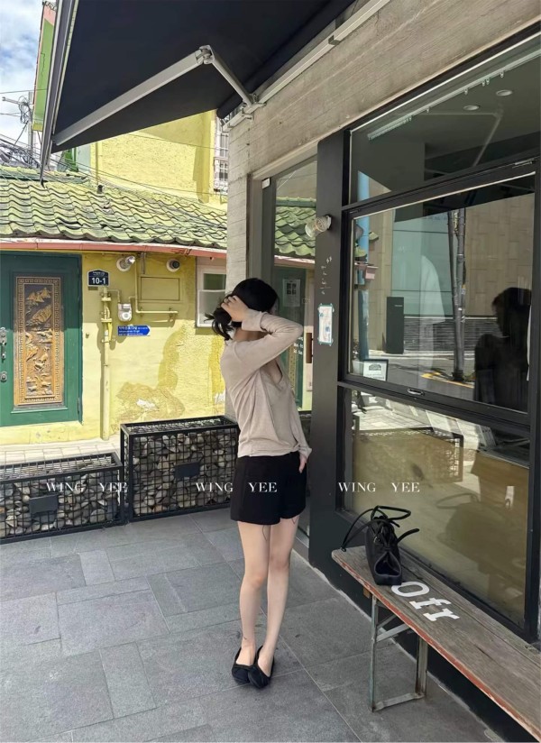 가디건 숄 느낌 니트 + 동색 슬