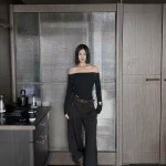 하이웨이스트 와이드 팬츠