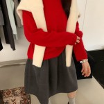 토끼털 스웨터
