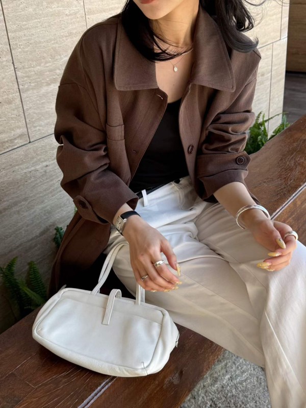 플랩 칼라 워크 재킷
