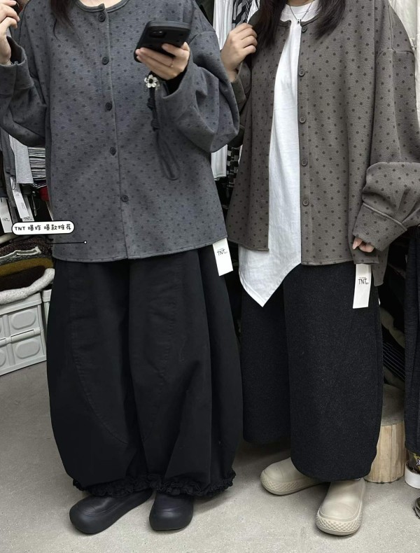 도트 가디건