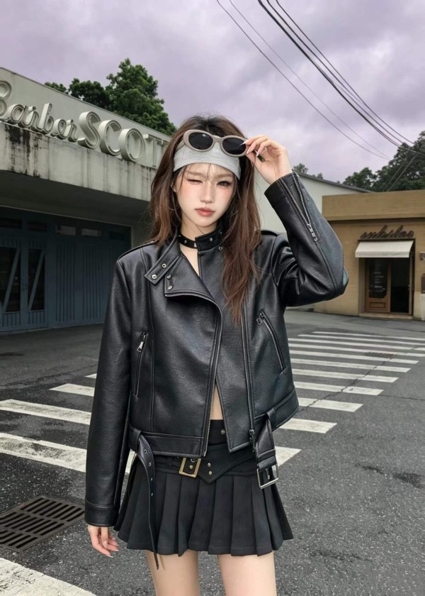 디자이너 가죽자켓