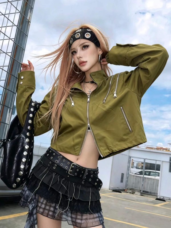 디자인 숄더패드 재킷