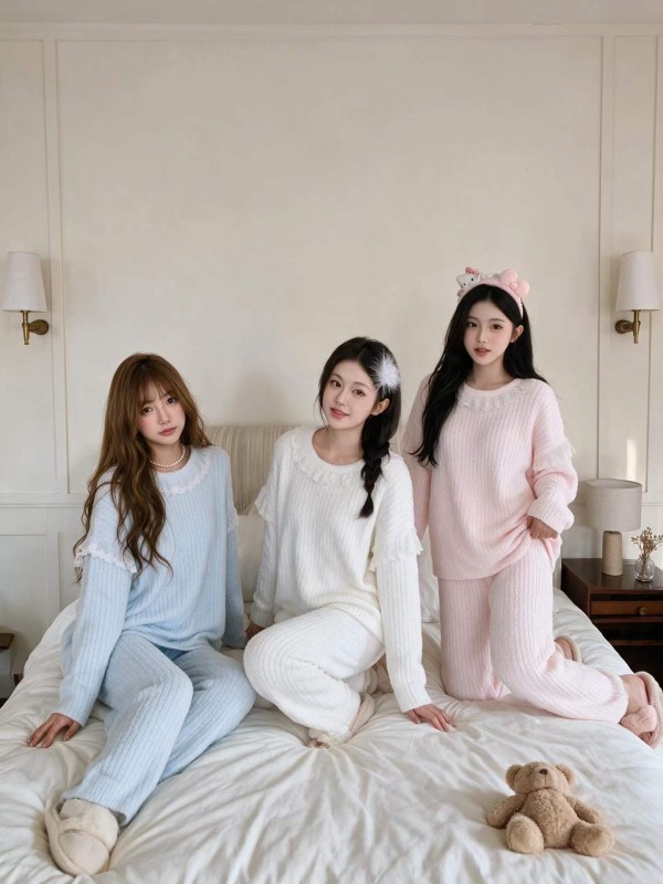 광저우 겨울 잠옷 신상