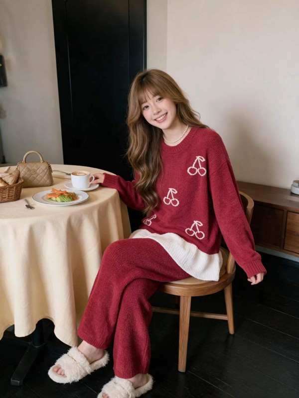 광저우 겨울 잠옷 신상