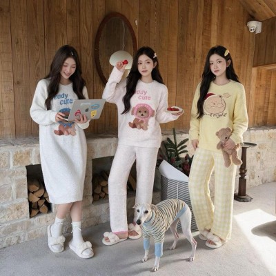 광저우 겨울 잠옷 신상