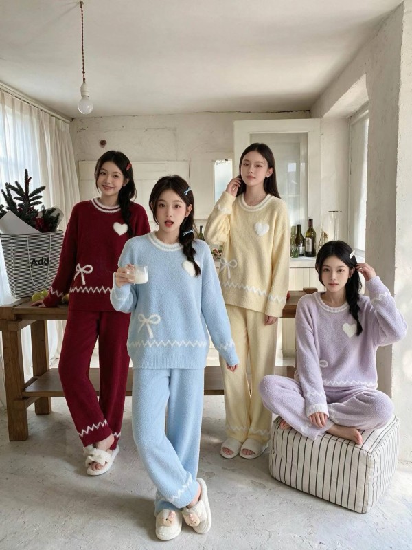 광저우 겨울 잠옷 신상
