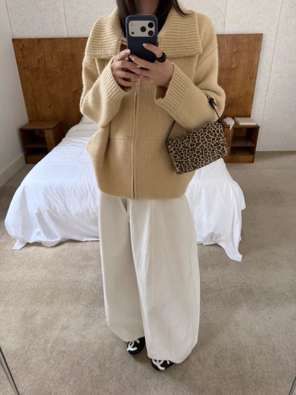 카라 집업 셔츠