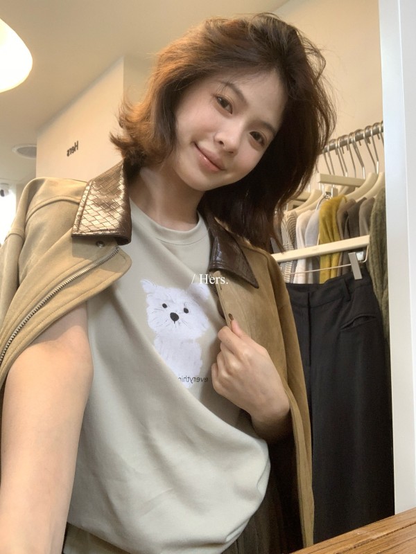 66752# 강아지 , 두 가지 색상/프리사이즈